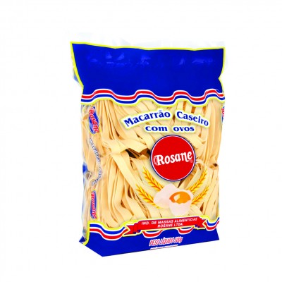 16375 - macarrão caseiro talharim grosso Nº 4 ovos Rosane 500g