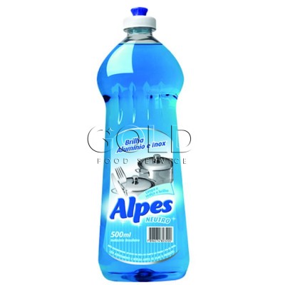 16522 - brilha alumínio e inox neutro Alpes 500ml
