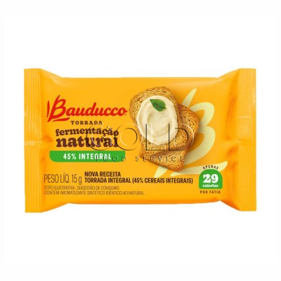 16575 - sachê torrada integral Bauducco 126 x 15g