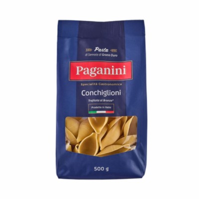 16874 - macarrão grano duro conchiglioni Paganini 500g