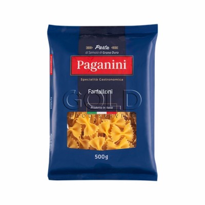 16877 - macarrão grano duro farfalloni (gravata) Paganini 500g