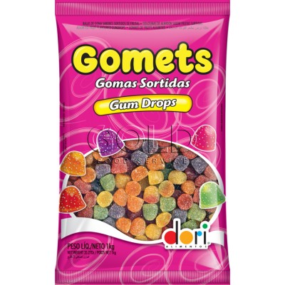 17030 - bala de goma sortida gomets Dori pacote 1kg