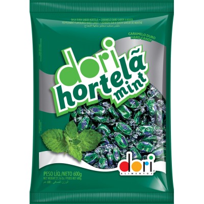 17037 - bala de hortelã mint Dori 600g