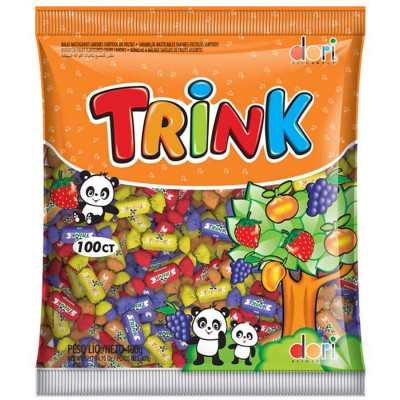 17038 - bala mastigavel sabores sortidos Trink Dori 400g
