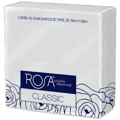 17049 - guardanapo Classic Rosa 29 x 29cm 100un