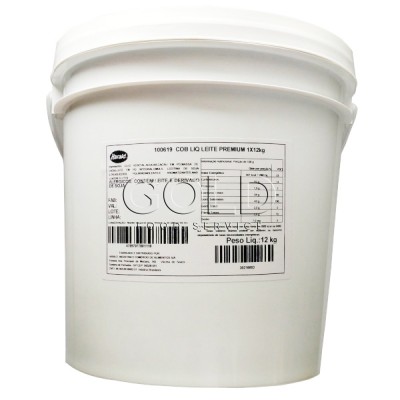 17337 - cobertura líquida chocolate ao leite Skimó premium 12kg Harald