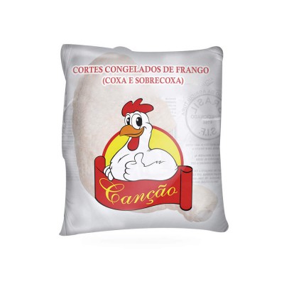 17561 - Frango - coxa e sobrecoxa com osso com pele Canção pacote