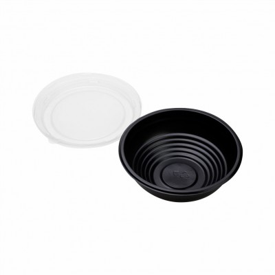 17946 - embalagem oriental 930ml redonda com tampa 18,8 x 7,2cm Dpcpack 200un dpc14