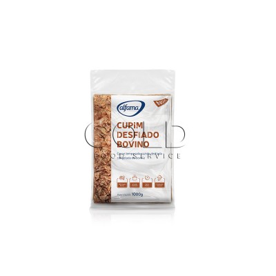 18128 - bovino - cupim desfiado congelado 1kg Alfama