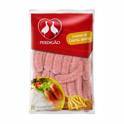 18169 - linguiça suína congelada Perdigão 5kg
