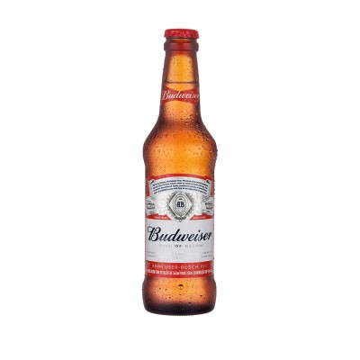 18349 - cerveja long neck 330ml Budweiser 24un