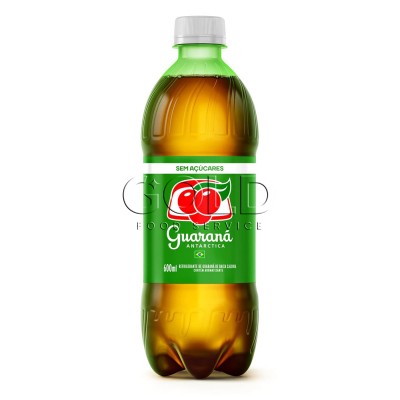 18386 - refrigerante 600ml Guaraná Antarctica zero 12un