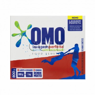 18397 - sabão em pó Omo lavagem perfeita 800g
