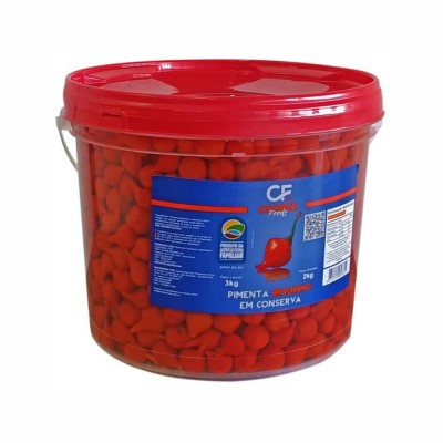 18427 - pimenta biquinho vermelha Cooperfoods 2kg