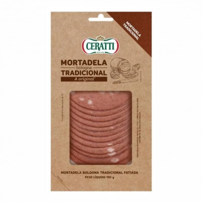 18566 - mortadela Bologna fatiada Ceratti 150g