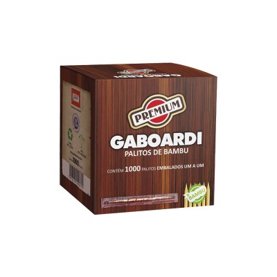 18663 - sachê palito de dente de bambu Gaboardi 1.000un