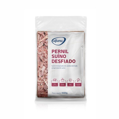 18701 - suíno - pernil desfiado congelado 1kg Alfama