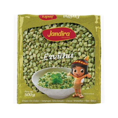18707 - ervilha partida Jandira 500g