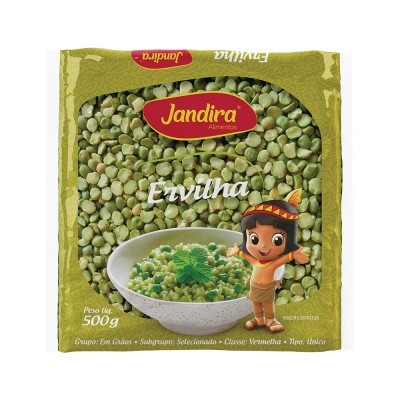 18707 - ervilha partida Jandira 500g