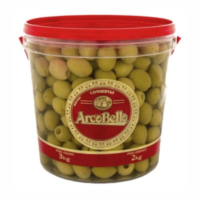 18839 - azeitona verde s/caroço ArcoBello 2kg