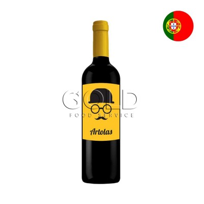 18876 - vinho tinto 750ml português Artolas (Lisboa) castelão (60%) aragonez (40%)