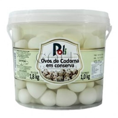 18894 - ovo de codorna Poli balde 1kg