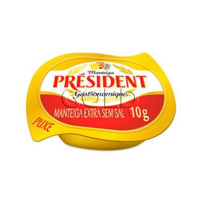 19401 - blister manteiga sem sal President 192 x 10g