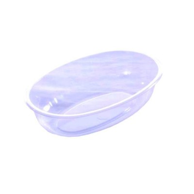19522 - bandeja transparente oval sem tampa PS Kopu's 20un