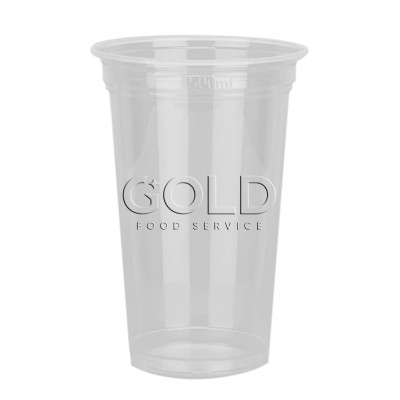 19540 - copo descartável 550ml transparente liso PP Copaza 50un cpp-550tr (tampa 11479)
