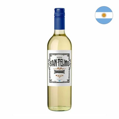 19564 - vinho branco 750ml argentino San Telmo chardonnay