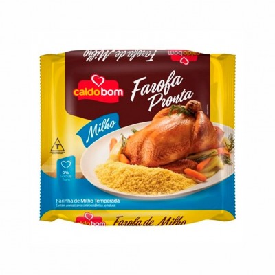 19657 - farofa milho Caldo Bom 400g