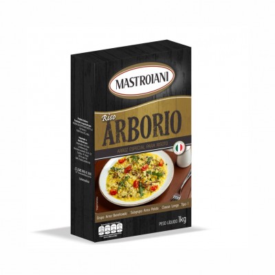 19701 - arroz arbóRio 1kg Mastroiani