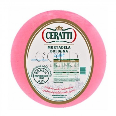 19826 - mortadela Bologna light metade Ceratti +/-3,5kg
