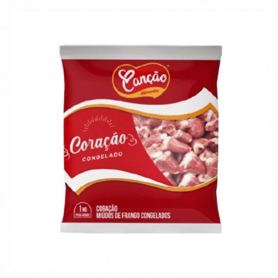 19913 - Frango - coração Canção pacote 1kg