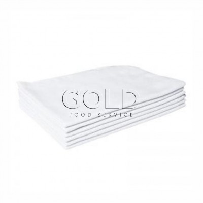 19914 - Pano de limpeza flanelado branco Itatex 43 x 63cm - 80gr