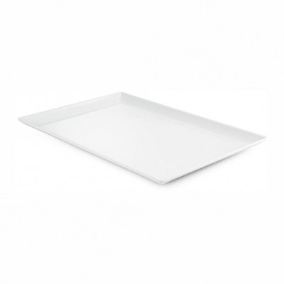20044 - travessa rasa 34,8 x 23,8 x 2,1cm branca melamina Gourmet Mix un