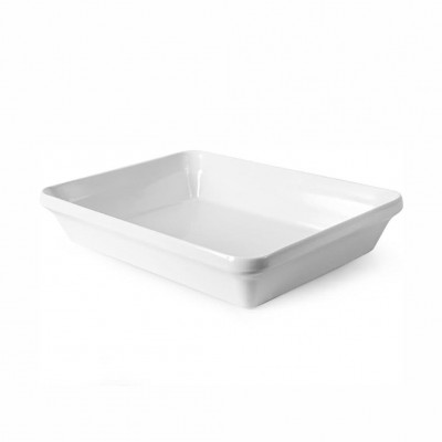 20045 - travessa funda 30 x 22,5 x 5,5cm 1,7l branca melamina Gourmet Mix un