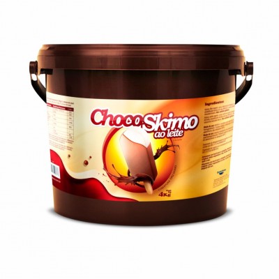 20075 - cobertura chocoskimo ao leite Doremus 4kg