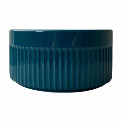 20095 - ramequim 1,2l 16 x 8cm verde porcelana Germer un