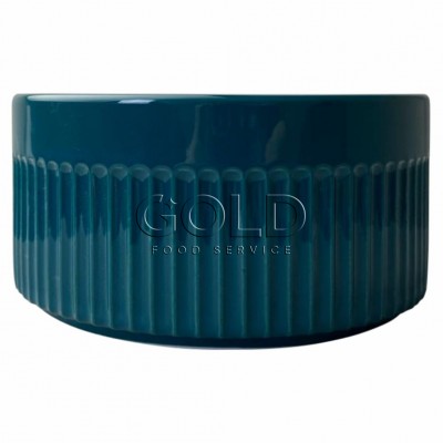 20096 - ramequim 1,8l 18 x 9cm verde porcelana Germer un