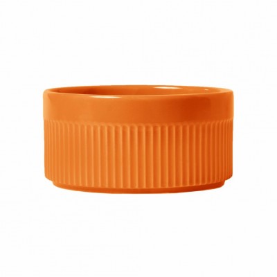 20099 - ramequim 130ml 8 x 4cm laranja porcelana Germer un
