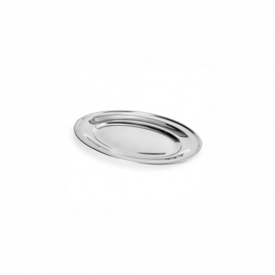 20113 - travessa inox oval rasa 25,5 x 19cm Gourmet Mix un