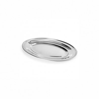 20114 - travessa inox oval rasa 35 x 25,5cm Gourmet Mix un