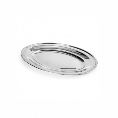 20115 - travessa inox oval rasa 40 x 29cm Gourmet Mix un