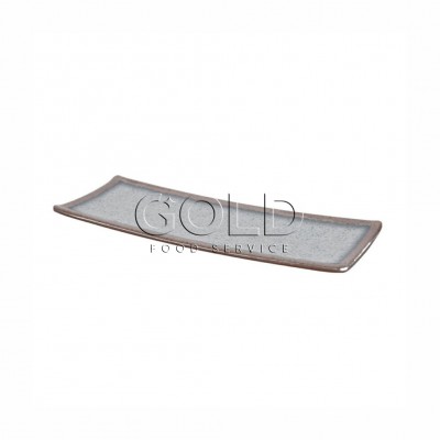 20135 - travessa retangular 31 x 11cm melamina cinza mp31p Mimo Style un