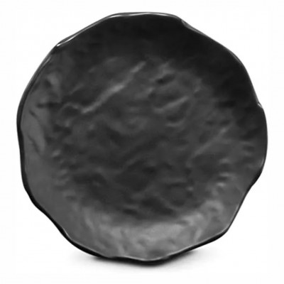 20142 - prato 25cm melamina preto mp25r Mimo Style un