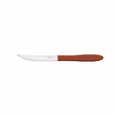 20147 - faca churrasco cabo terracota prisma Di Solle un 19gr