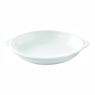 20205 - travessa c/aba 24,7 x 21,6 x 3,5cm branca melamina Haus un