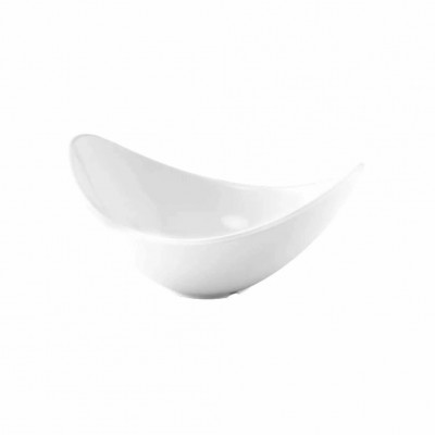 20206 - bowl canoa 300ml 19 x 11,5 x 8,7cm branca melamina Haus un