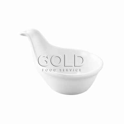 20212 - molheira com apoio 150ml 12 x 8,3 x 6,8cm branca melamina Haus un